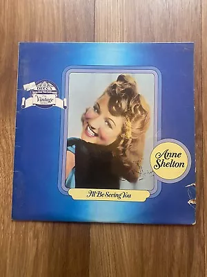 Anne Shelton ‎– I'll Be Seeing You -  Decca ‎– DVL 2  Vinyl LP • £4