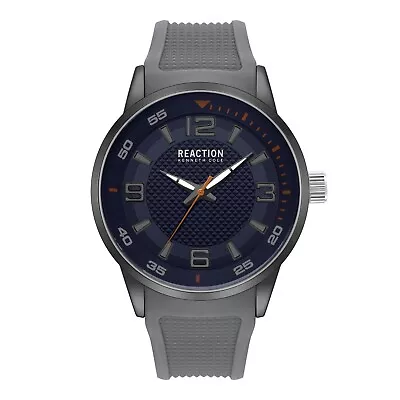 Kenneth Cole Reaction Men's Watch With Silicone Strap KRWGM2186803 • $34.95