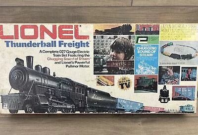 Lionel Thunderball Freight O27 Gauge Electric Train Set. Untested! • $99.95