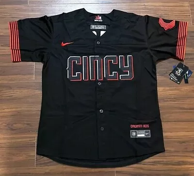 Size Large Elly De La Cruz Mens Black New Jersey • $50