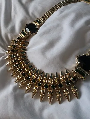 Mawi London Gold Statement Designer Necklace • $249.01