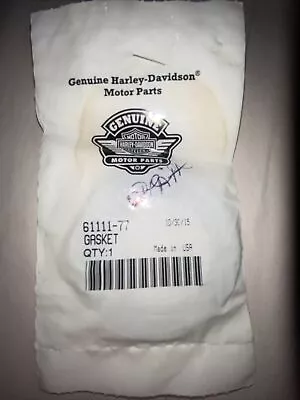 $3 • Buy Harley 61111-77 Gas Cap Gasket NOS OEM