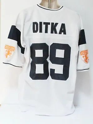 Mike Ditka #89 Gridiron Greats Men's XL White Sewn Football Jersey-Chicago Bears • $54.95