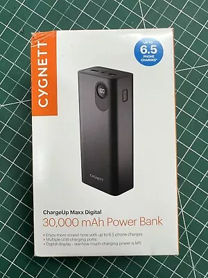 Cygnett ChargeUp Maxx Digital 30k Power Bank • $95