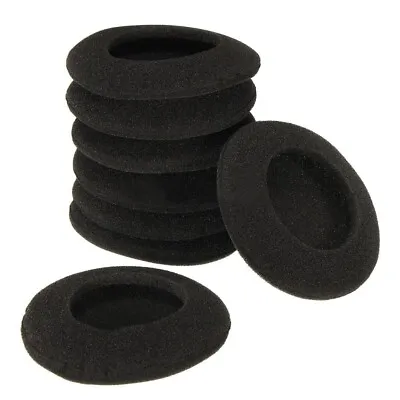 4 Pairs 6cm Sponge Earphone Ear Pads Covers Headphones Foam Cushions BS • £1.57