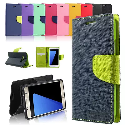 New Diary TPU Wallet Case Cover For Samsung Galaxy S7 S7 Edge &  Note 7 • $7.49