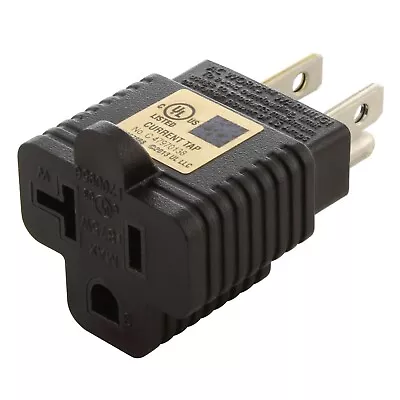 $9.99 • Buy Household Electrical Adapter NEMA 5-20R To NEMA 5-15P By AC WORKS®