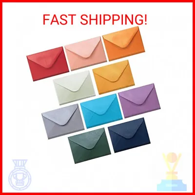 Gift Card Envelopes - 100-Count Mini Envelopes Paper Business Card Envelopes B • $13.87