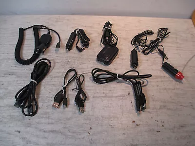 Used Cell Phone Charger/Cable LOT Motorola Micro USB Mini USB Lot Of 9 • $12