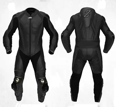 $272.37 • Buy Mens A Grade Leather Motorcycle 1PC Suit Motorbike Rider Racing Armour Sports AB