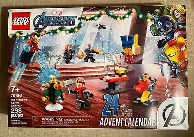 LEGO Marvel 76196 The Avengers Christmas Advent Calendar (2021) Sealed New • $29