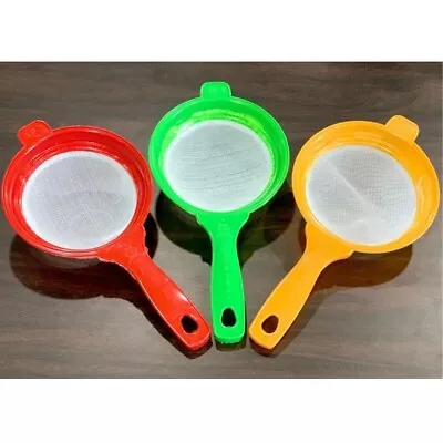 £3.39 • Buy 2Pcs Fine Tea Strainer Coffee Juice Food Sieve Nylon Mesh Scoop Strainer Filter 