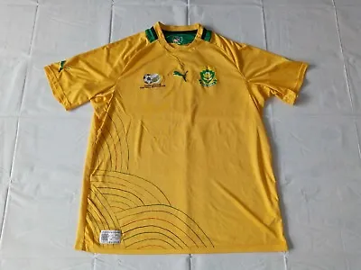 £24.99 • Buy South Africa Football Shirt XXL 2012 2013 2014 Yellow 2XL Puma