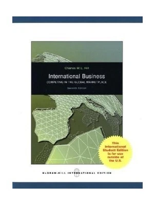 £2.91 • Buy International Business By Hill, Charles W. L. Paperback Book The Cheap Fast Free