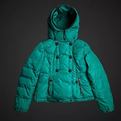 Moncler Kids Girls Teal Down Jacket Size 11 Years • $120