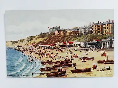 Postcard Salmon A R Quinton 2577 Bournemouth The West Cliff • £4.99