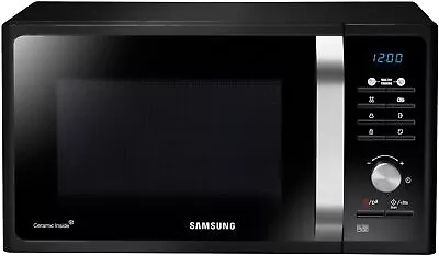 Samsung MS23F301TAK Microwave Oven 23L Countertop Triple Distribution 800W Black • £95.99