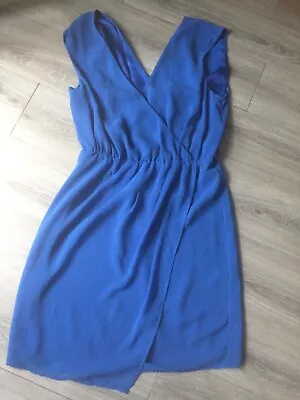 Spotlight By Warehouse  Blue Dress Size UK12 New  • £15