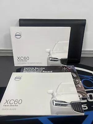 Volvo Xc60 Twin Engine Owners Pack Handbook / Manual + Wallet 2017~2022 (2018) • $37.83