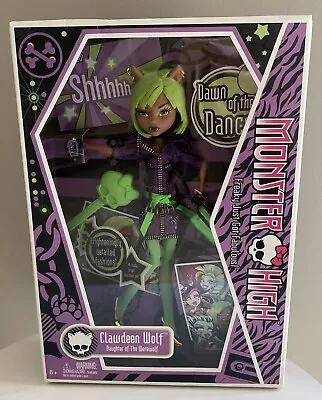 New NRFB Mattel 2009 Monster High Doll Clawdeen Wolf - Dawn Of The Dance • $186.45