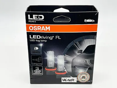 Osram H8 H11 H16 LEDriving FL LED Fog Headlight Bulbs | 67219CW MC307 Pack Of 2 • $79.99