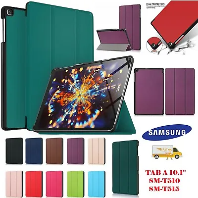 Smart Stand Case Cover For Samsung Galaxy Tab A 10.1  SM-T515 / SM-T510 (2019) • £6.89