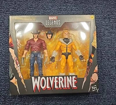 Marvel Legends Wolverine 50th Logan Vs Sabretooth 2Pack*PLEASE READ DESCRIPTION* • $44.99