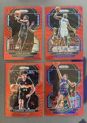 2021-22 Panini NBA PRIZM Ruby Wave Lot BUILD Your Set - Vets • $1