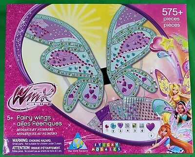 Lot Of  3 Winx Club Fairy Wings Mosaics By Numbers 575 + Pieces + 5 Wings • $1