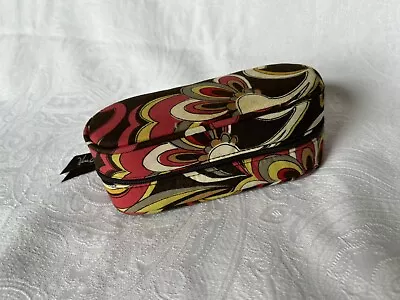 Vera Bradley Zip Around Glasses Case Puccini Pattern Quilted • $10