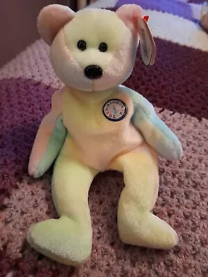 £1.50 • Buy TY Beanie Babies Birthday Bears - B.B. Bear With Unattached Tag