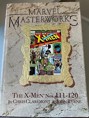 The X-Men Marvel Masterworks Vol. 24 Collecting Nos. 111-120 Claremont Hardcover • $38