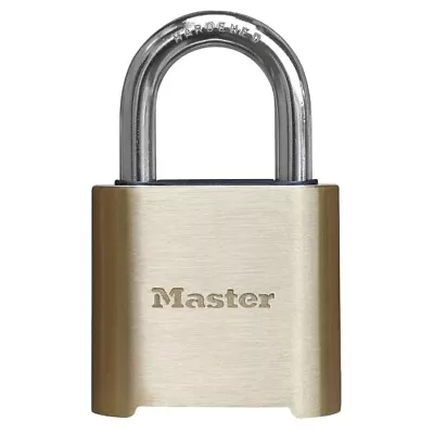 Master Lock Set Your Own Combination Padlock - Brass (175) • $9.99