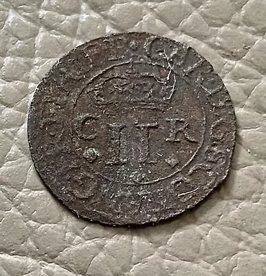 1632 - 1639 Charles I Scotland Copper /tin Twopence Coin - Ref T50 • £9.99