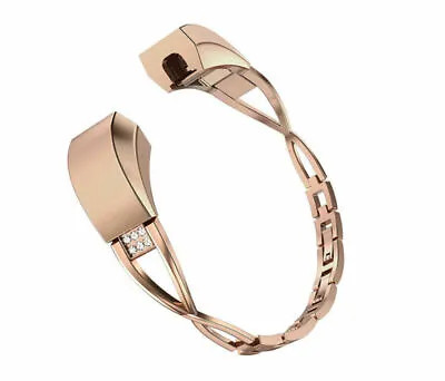 Girl Lady Diamond Strap Replace Metal Stainless Steel Watch Band For Fitbit Alta • $12.59