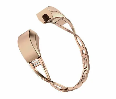 Girl Replace Metal Stainless Steel Watch Band Lady Diamond Strap For Fitbit Alta • $14.18