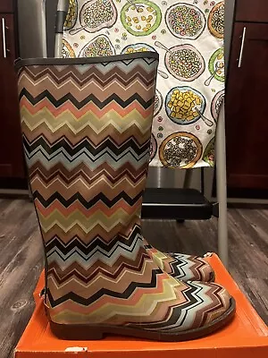 Women’s Missoni For Target Rain Boots Size 9 $10 • $10