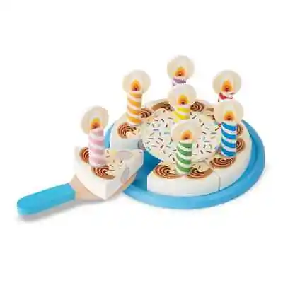 Wooden Birthday Cake - Melissa & Doug 10511 • £21.50