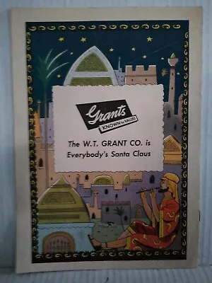 The W.T. Grant Co. Department Store 1955 - Christmas Carol Catalog RARE! • $29.75