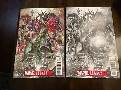 Marvel Legacy #1 1:50 & 1:100 Ross Variant Lot Of 2 Marvel Comics Nm • $0.99