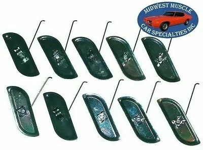 $28.76 • Buy Ford 7/8 -2-1/8  Body Fender Door Trim Moulding Molding Push In Clips 10pcs O