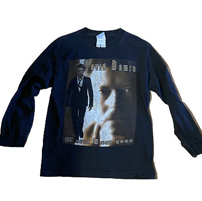 David Bowie 2004 World Tour Men’s Small Longsleeve Bootleg • $22.99