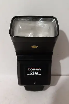Cobra D632  Tilt Swivel Bounce Zoom TTL Dedicated Flash Fits Most Canon EOS Film • £14.80