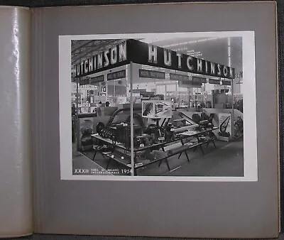 HUTCHINSON. MILANO Exhibition ORIGINAL PHOTO ALBUM. 1954 Italy • $108