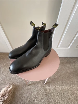 $420 • Buy Mens Rm Williams Size 10.5 Black,g Fitting.leather Soles,never Worn