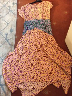 £0.99 • Buy Topshop Midi Dress Size 14 Vey Flattering Open Back