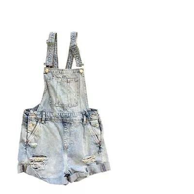 Divided H&M Denim Short Overalls • $25