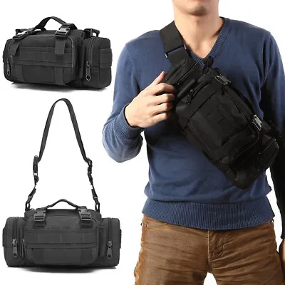 Military Bicycle/Motorcycle Waterproof Fanny Packs Camera Bag EDC Utility Pouch • $16.99
