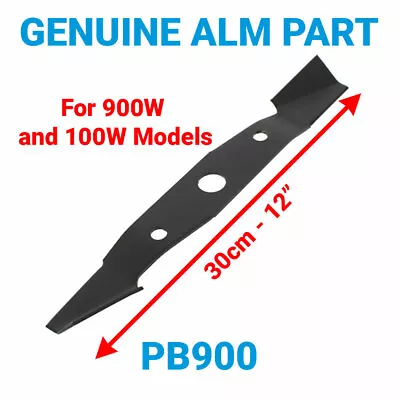 CHALLENGE XTREME M1G-ZP3-300B Lawnmower 30cm Metal Blade ALM PB900 • £14.95