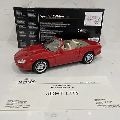Maisto Special Edition Jaguar XKR Convertible 1:18 Scale - Nice Provenance • £65
